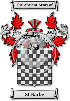 St Barbe Family Crest Download (JPG) Legacy Series - 600 DPI
